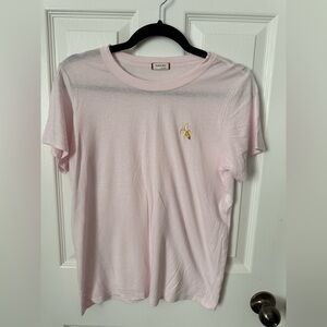 Aritzia Sunday Best | Candy T-Shirt in Magnolia Pink | Size Large